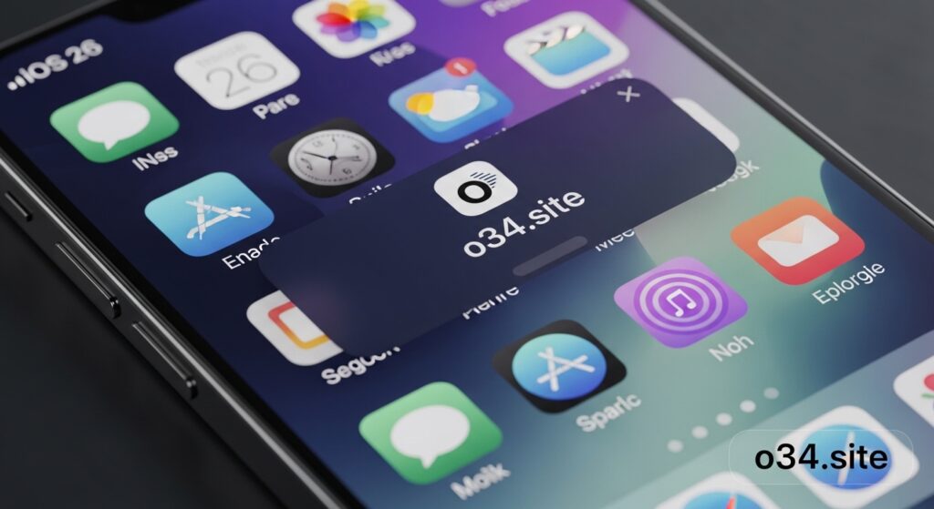 iPhone 17 softwear iOS 26